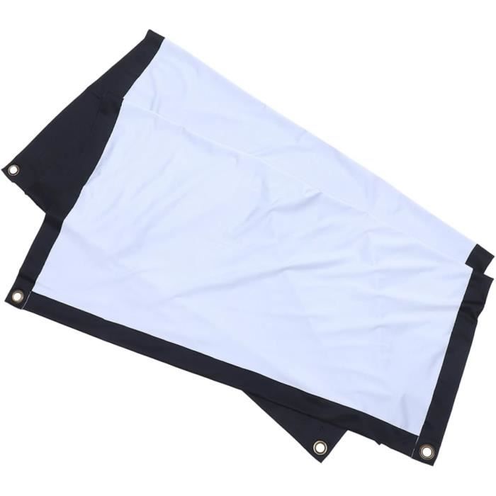 Écran De Projection Portable 100 Pouces 16:9 - Toile Polyester - Pour Intérieur Et Extérieur - Home Cinéma