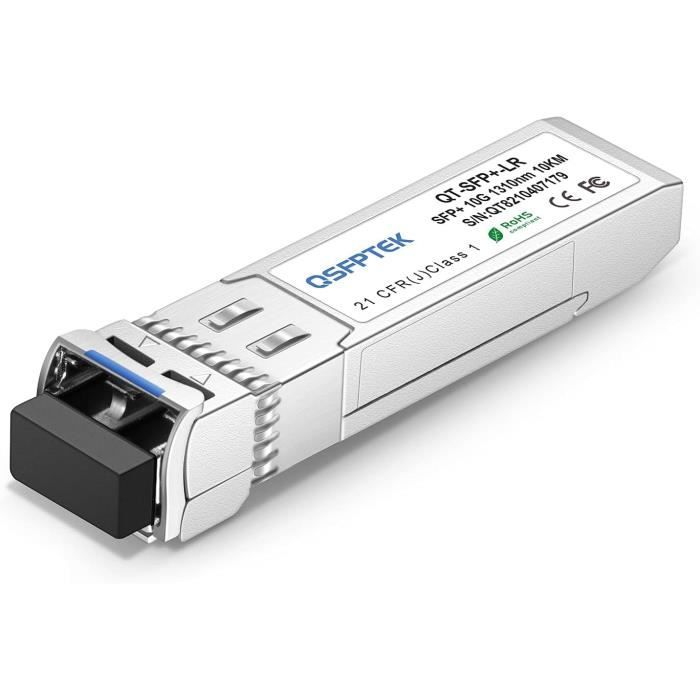 10G Sfp+ Module 1310Nm 10Km Ddm Lc Monomode Sfp+ Émetteur-Récepteur ...