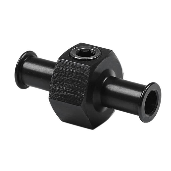 Aramox Lot De 2 Adaptateurs Jauge Pression Huile 1/8 NPT Mâle Vers M10×1.0 Femelle – Alliage Aluminium Noir