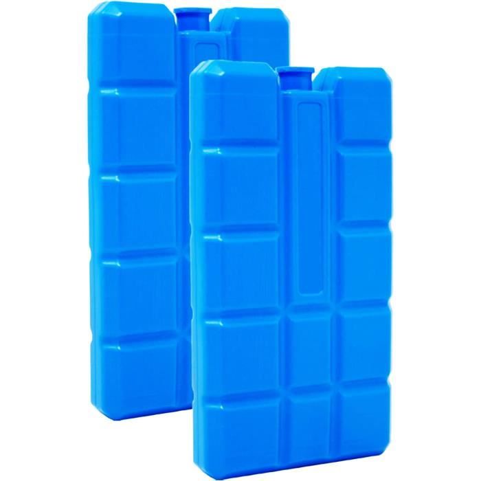 Pack De 2 Blocs De Congélation, Packs De Glace Pour Glacières, Sacs