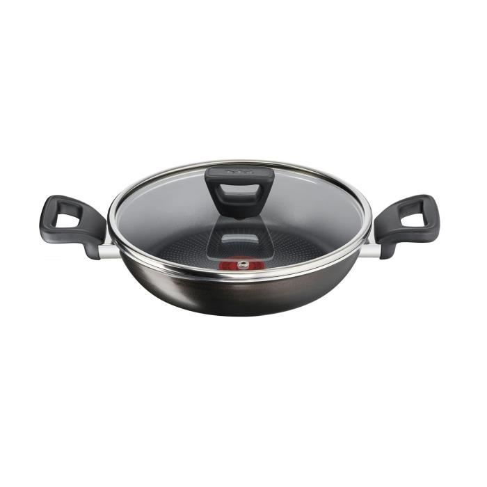 Poêle à omelette Sahan avec couvercle 24cm XL Tefal - Tous feux sauf induction - C3847053 Poêle à omelette Sahan avec couvercle 24cm XL Tefal - Tous feux sauf induction - C3847053