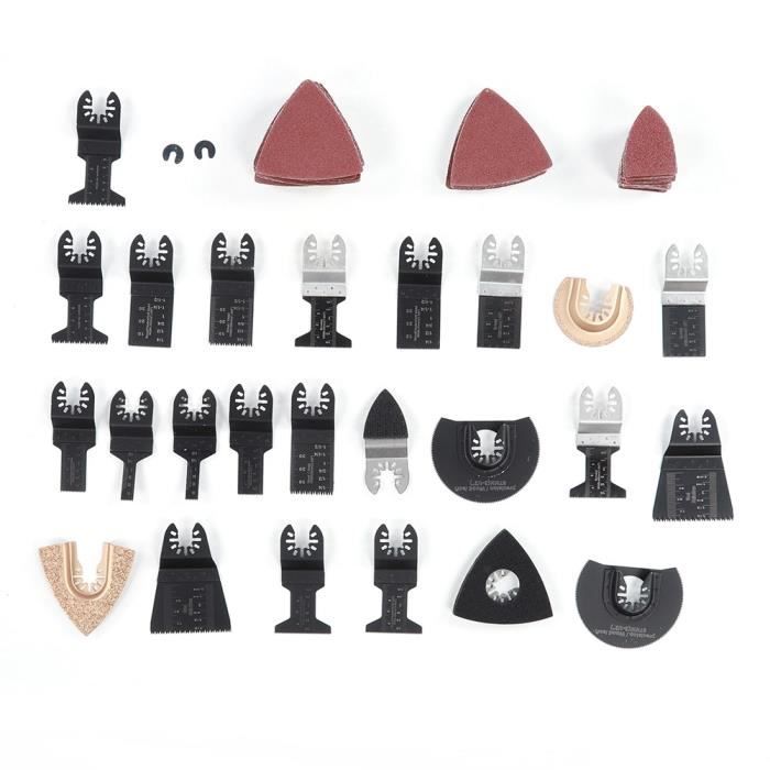 ENSEMBLE DE 3 Lames Multi-outils Oscillantes Robustes Pour Fein