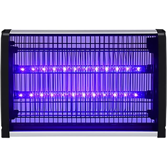 Lampe Anti-moustiques électrique LED - Tube Hybride 365+395nm, 4200V, 10 Ans Durée, Intérieur Maison