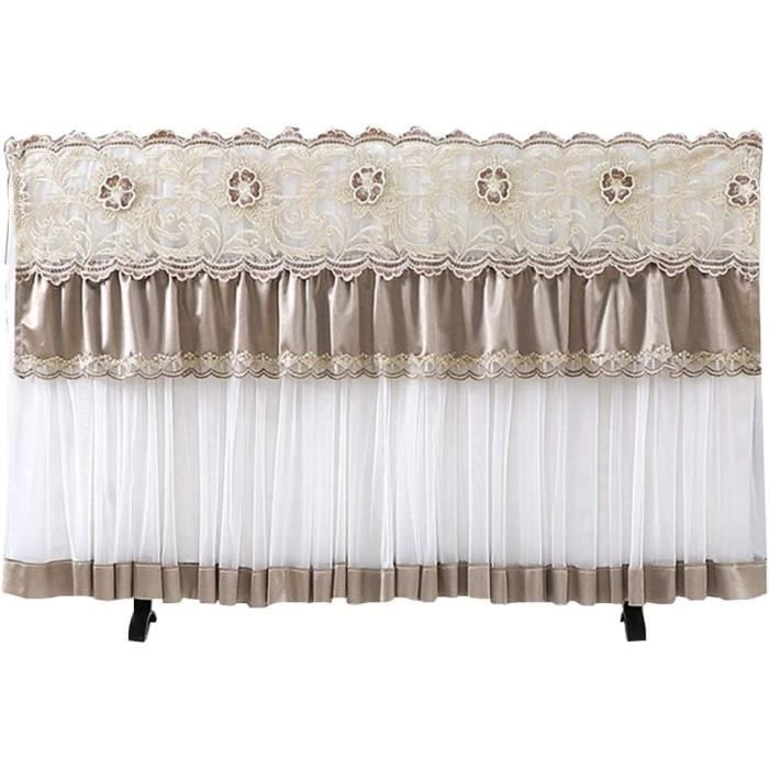 Housse Anti-Poussière Pour TV 32-80 Pouces - Tissu Élastique - Protection Écran Et Déco