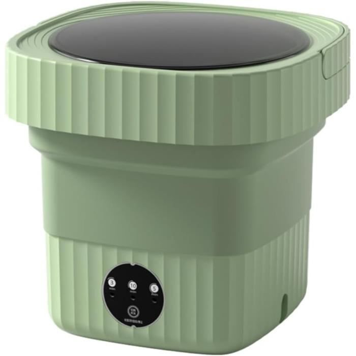Mini Lave-Linge Portable OMCCHK 16L Avec Essoreuse - Parfait Pour Camping, Voyage Et Petits Espaces