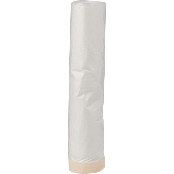 Nespoli Rotolo Di Plastica Con Nastro Adesivo 35cm X 20m – Trattamento Corona, Resistente A 80°, Per Pittura E Fai-da-te
