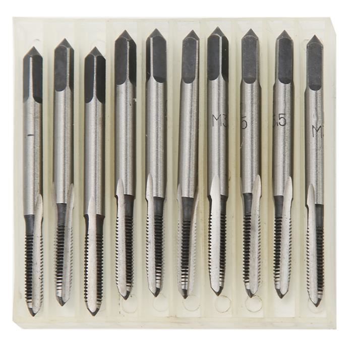 Jeu 2 tarauds métrique fin 9x75 / M9x0.75 MF - La Maison du Jeu 2 tarauds métrique fin 9x75 / M9x0.75 MF - La Maison du