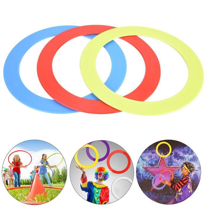 Jouet De Jonglerie Triple Diabolo - Avec Baguettes Et Ficelle, Diamètre 13 Cm, Pour Débutants Et Enfants
