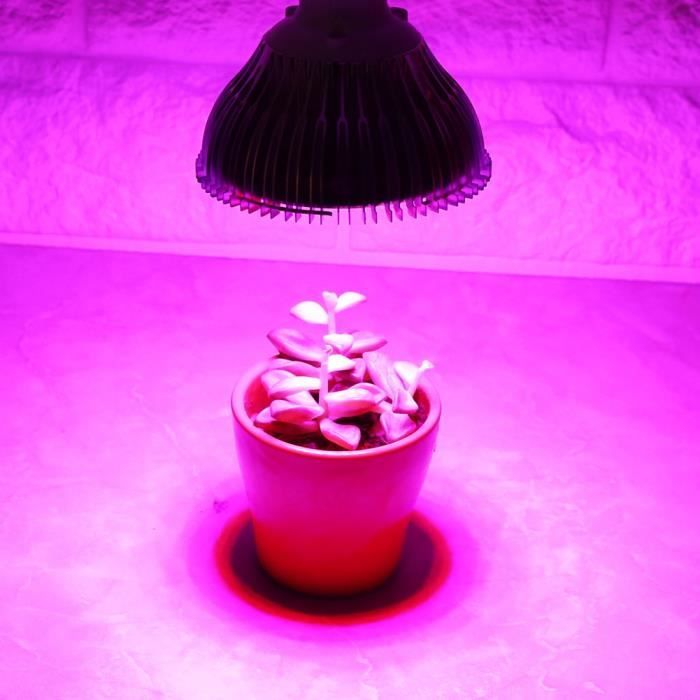 NEUF Lampe LED Horticole de Croissance Floraison pour Plante Plein spectre  de lumière de l'usine Lampe E27 BOHUSHOP - Cdiscount Jardin