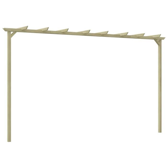 vidaXL Pergola de jardin Pin imprégné - vue 2