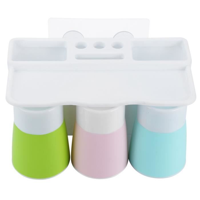 Lot De 3 Accessoires Salle De Bain Hello Kitty - Gobelet, Pompe à Savon, Rangement - Neuf