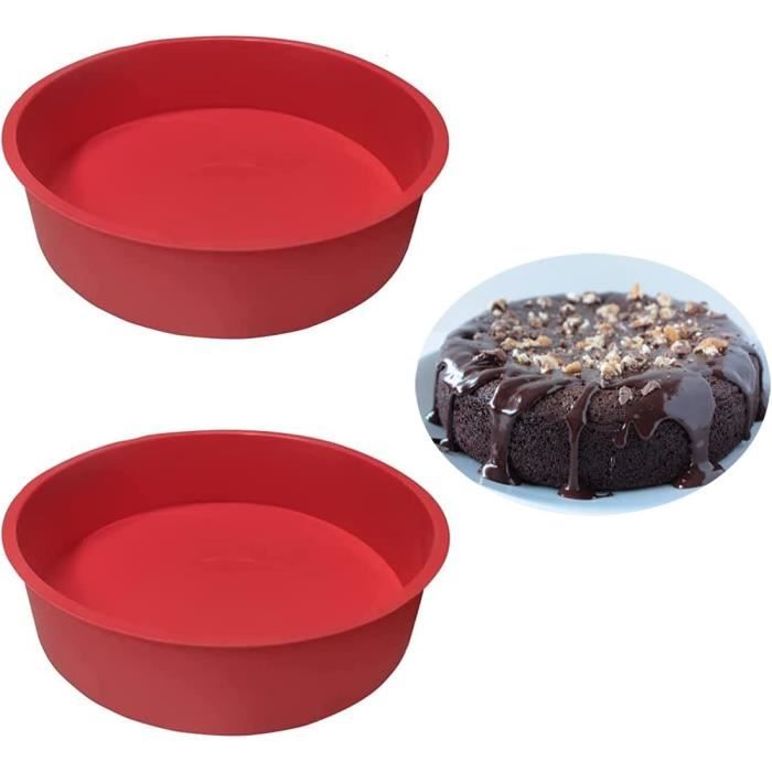 Moule à gâteau - YSTP - Lot de 2 - Silicone - 20 cm - Antiadhésif ... Moule à gâteau - YSTP - Lot de 2 - Silicone - 20 cm - Antiadhésif ...