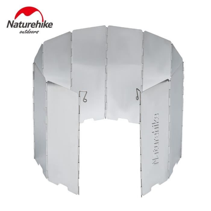 Diealles Pare-Vent Pliable Rechaud 10 Pièces, Pare-Vent de Camping pour Le Camping et la