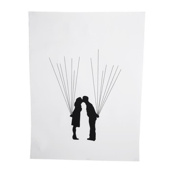 Arbre à Empreintes Mariage – Toile 30x42cm Pour Livre D'Or Alternative, Déco Murale Personnalisée - 9