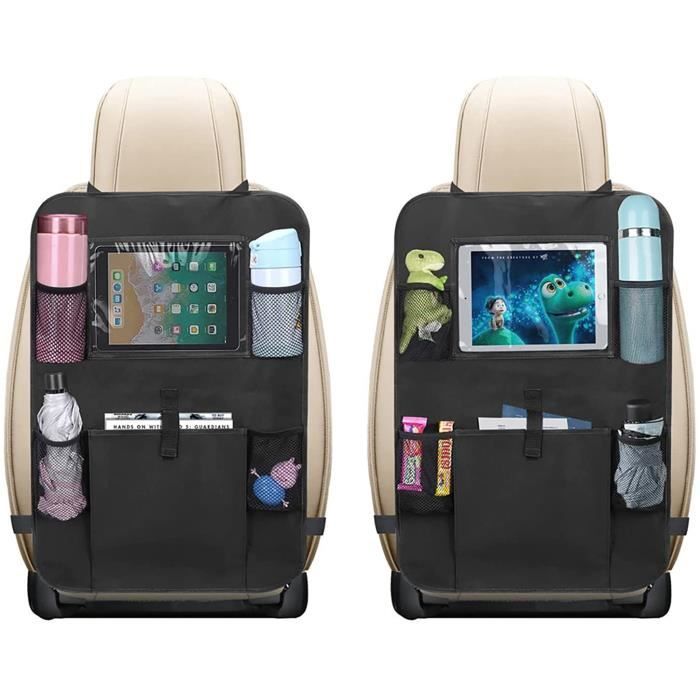 Protection Siège Voiture Imperméable ISOFIX Gimars Housses Siège Auto 2 Pièces | Protection Imperméable Oxford 600D | Compatible Isofix | Pour Enfants Et Animaux Car Seat Protector