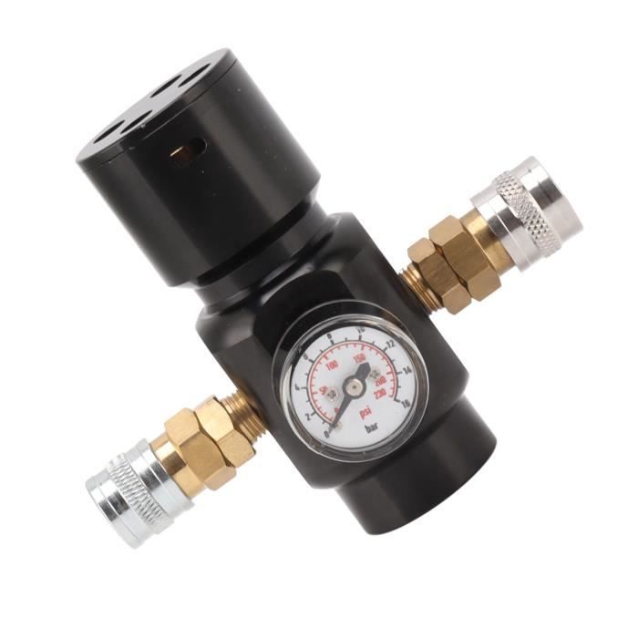 Vanne de régulation de gaz Mini régulateur de gaz CO2 Soda adaptateur de soupape de réduction de