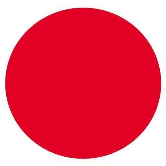 Pictogramme point rouge 114 x 114 mm - Cdiscount Jeux - Jouets