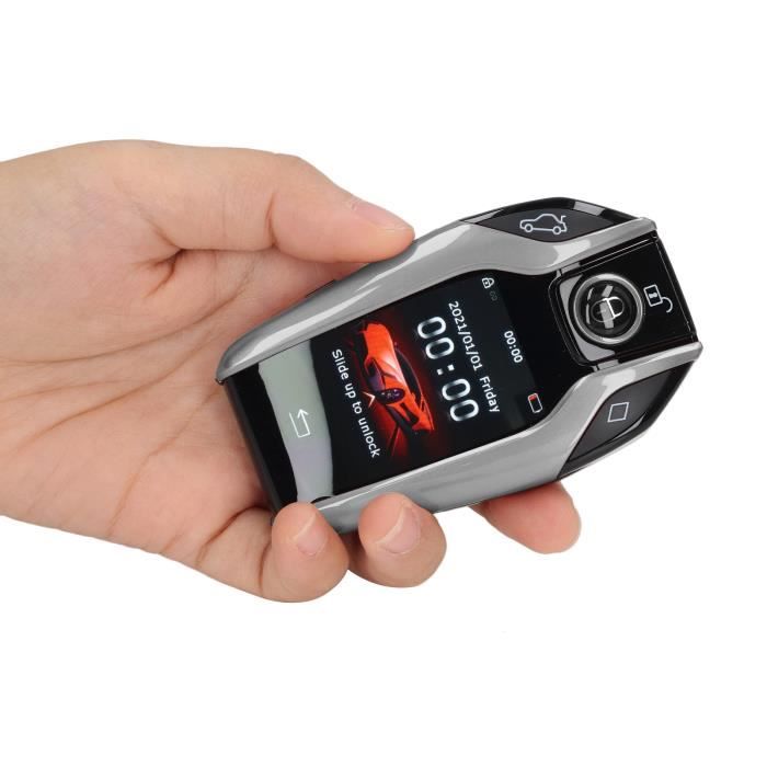 Dilwe Clé LCD Intelligente Clé De Voiture à Distance Intelligente écran