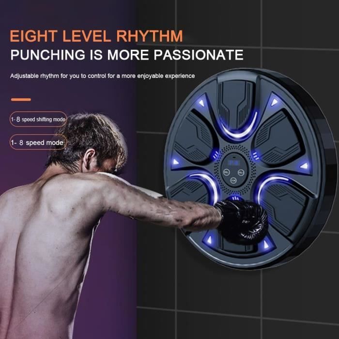Music boxing machine Machine de boxe musicale intelligente rythme de  célébrité sur Internet cible de réponse électronique Bluetooth - Cdiscount  Sport