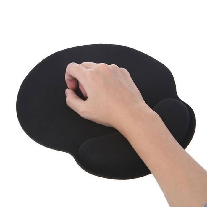 Support Poignet Souris/clavier – Mousse Mémoire Forme, Confortable Et Antidérapant (rose, Bleu, Violet)