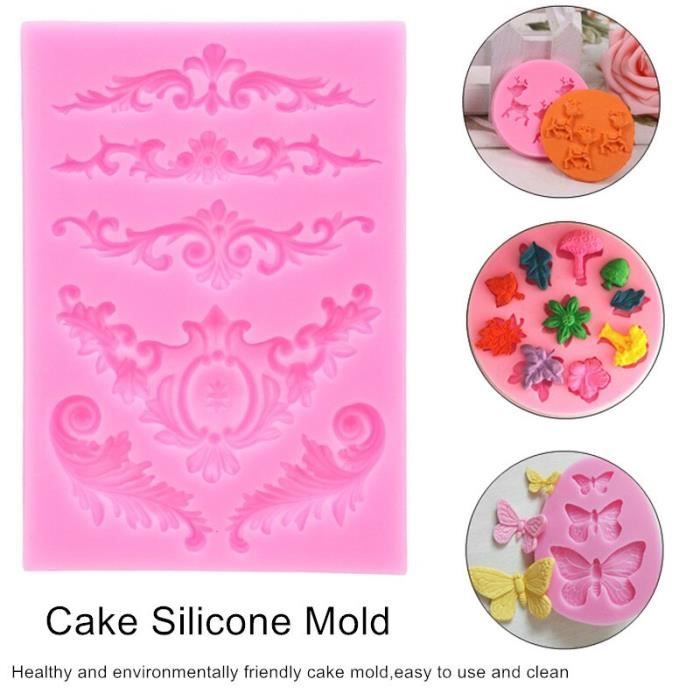 Moules En Silicone Forme Nœud Pour Fondant, Chocolat, Pâtisserie - Lot De 3, Résistant à La Chaleur