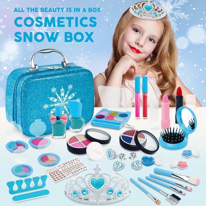 Jouet Maquillage Enfant - SDLOGAL - Malette de 25 PCS Bleue - Accessoires  Multiples avec Sac de Rangement - Cdiscount Jeux - Jouets