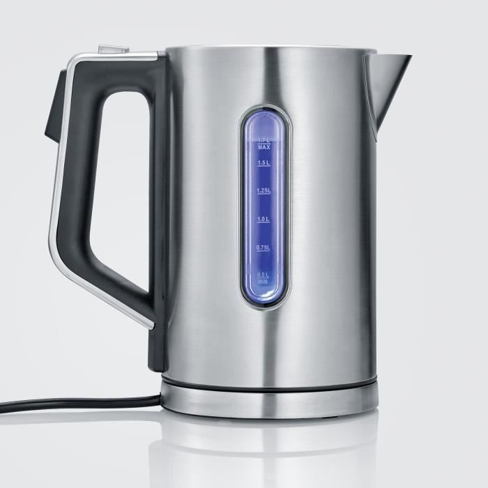 Bouilloire électrique température réglable 1,7l easy tea inox Senya