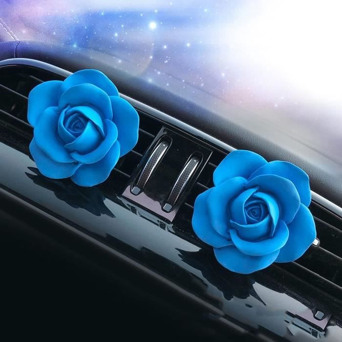 Diffuseur D'huiles Essentielles Pour Voiture - Clip Sur Grille D'aération - Bois Naturel Sans Parfum Inclus