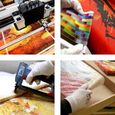 Décoration Murale Peinture sur Toile 5 pièces Impressions HD Anime Naruto Photoss avec Cadre 100x50cm A873-2