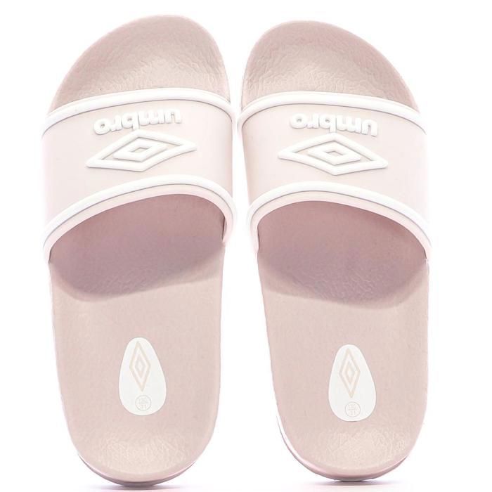 Claquettes Rose/Blanches Fille Umbro Kocak Cdiscount Sport