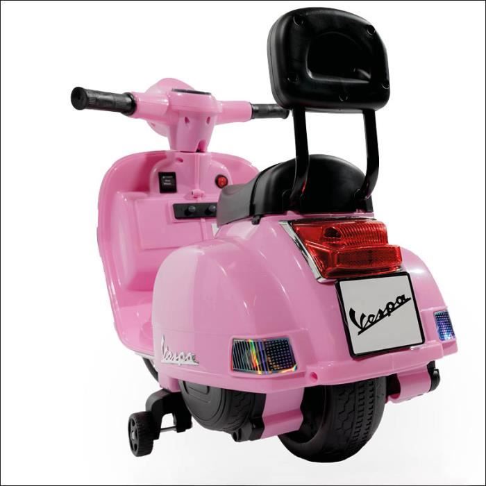 Vespa rose PX150. scooter électrique pour enfants 12V 4.5Ah. 1