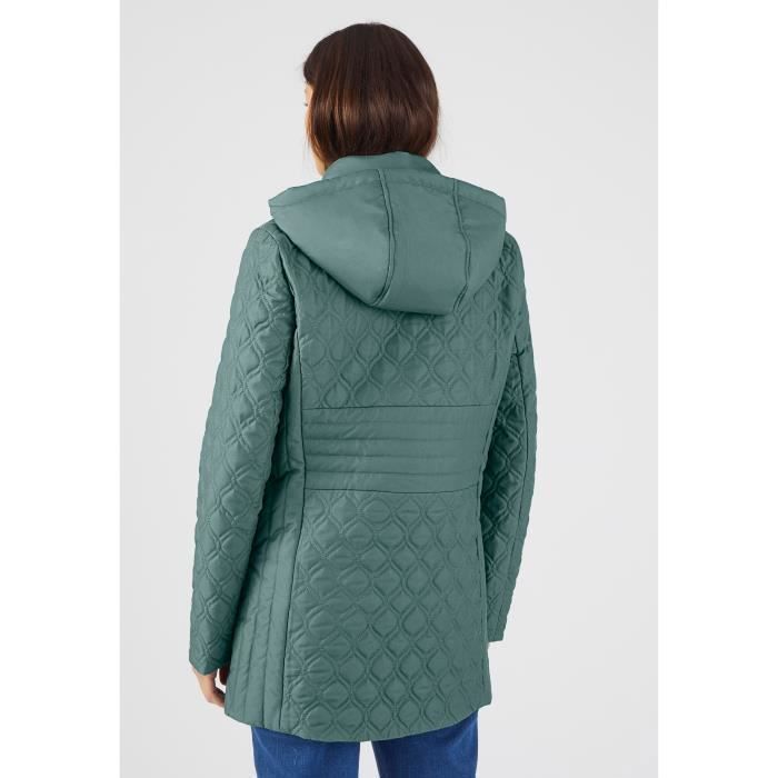 Padded Parka Coat Damart Parka Parka Matelassée Avec Bavolet