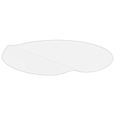 🥀1747Haute qualité-Protecteur de table Protection de Table NAPPE DE TABLE - Anti-Chaud Couverture de Table transparent Ø 120 cm 2 m-3