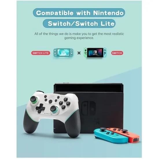 MANETTE JEUX VIDEO Manette sans fil pour Nintendo Switch Bluetooth Manette  Switch Pro Switch controller avec Batterie - Cdiscount Informatique
