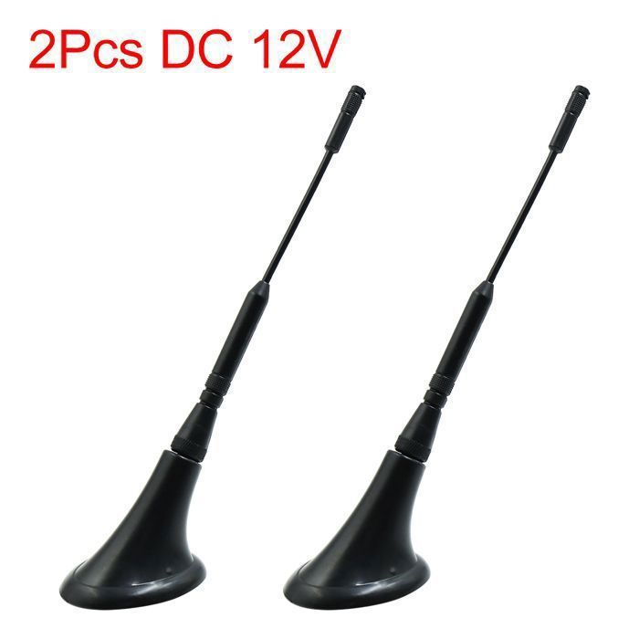 Antenne D'aile Rétractable Pour Autoradio Aerzetix - Référence 3800946234746 - Compatible Avec Plusieurs Modèles De Voiture