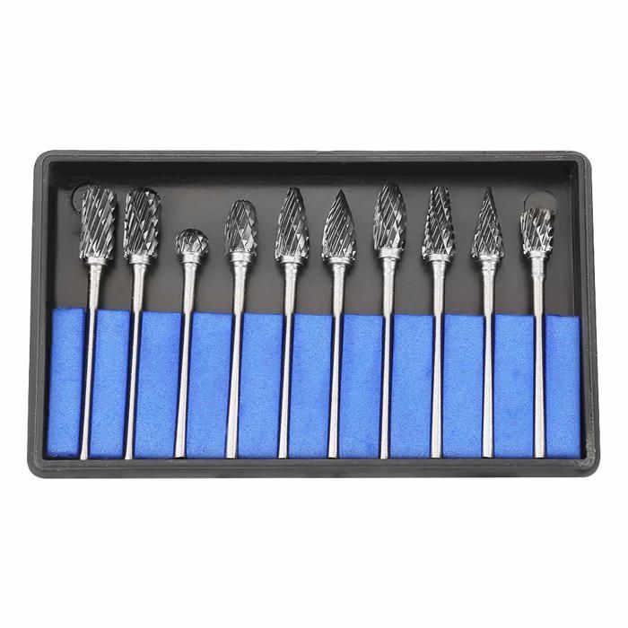 Lot De 6 Fraises 100% Carbure Monobloc Pour Horlogerie – Diamètres 1 à 3 Mm – Haute Qualité – Neuf
