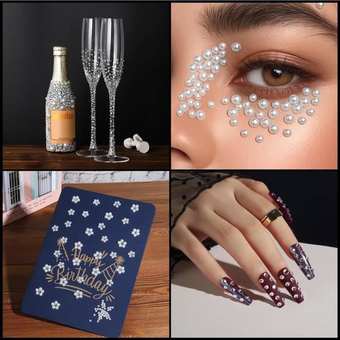 Gems on face makeup 2025