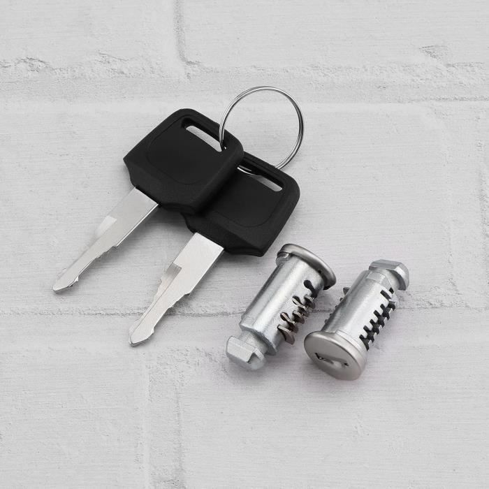 Lot De 4 Noyaux De Serrure Pour Thule, Système à Une Clé Comprenant 4 Cylindres De Serrure, 2 Clés Et 1 Clé De Contrôle