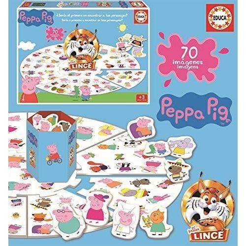 Jeu Éducatif Électronique Educa Conector Junior - 200 Questions, Peppa Pig - Formes, Couleurs, Logique - Dès 3 Ans