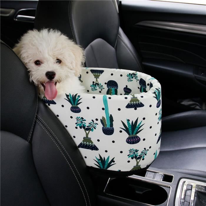 Portable chien voiture transporteur anti-dérapant siège d'appoint pour  animaux de compagnie tapis étanche caisse pour voiture