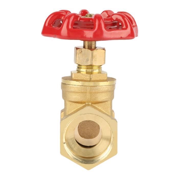 Vanne à Vanne Laiton DN20 BSPP G3/4 - Robinet Compression Pour Eau, Huile, Gaz 232 PSI