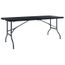 Table Pliable De Jardin Table De Camping Table De Reception Pliante Noir 180x75x72 Cm Pehd Imitation Rotin Achat Vente Table De Jardin Table Pliable De Jardin Table Cdiscount