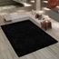 Tapis Poils Long Touffu Noir 200 X 290 Cm 2600g M2 Achat Vente
