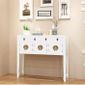 Buffet En Style Chinois En Bois Massif Blanc Buffet Cuisine