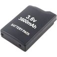 3.6V 3600mAh Batterie remplacement Pack pour Sony PSP 1000 chargeur Batterie -0