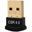 OCIODUAL Clé USB Bluetooth 4.0 Mini Adaptateur Noir Nano Dongle Sans Fil pour PC Windows 10 7 Souris Clavier Casques Imprimante-0