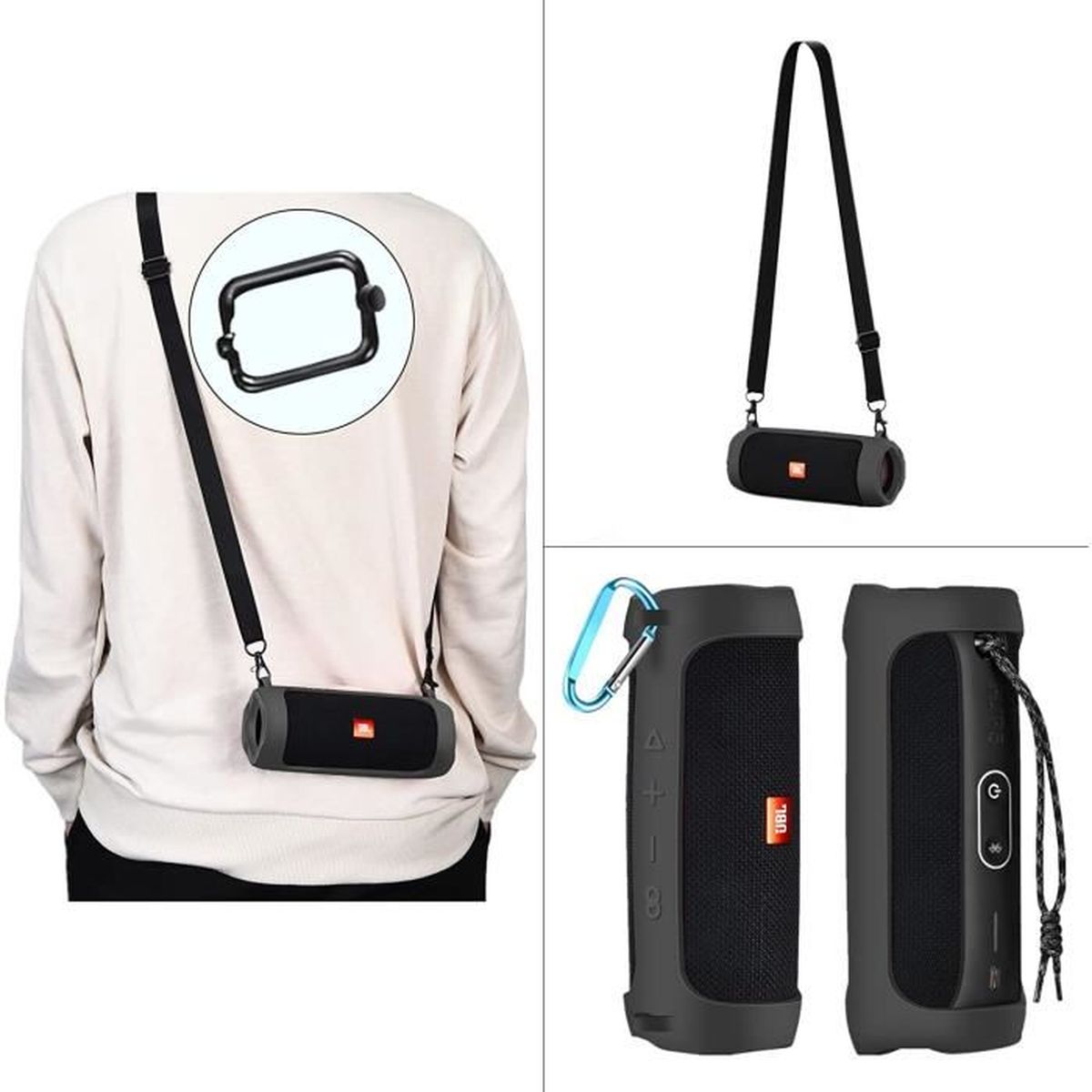 Corde à Sauter Connectée Cecotec Drumfit SmartComba 3000 - 2 En 1, App Et LED Incluse