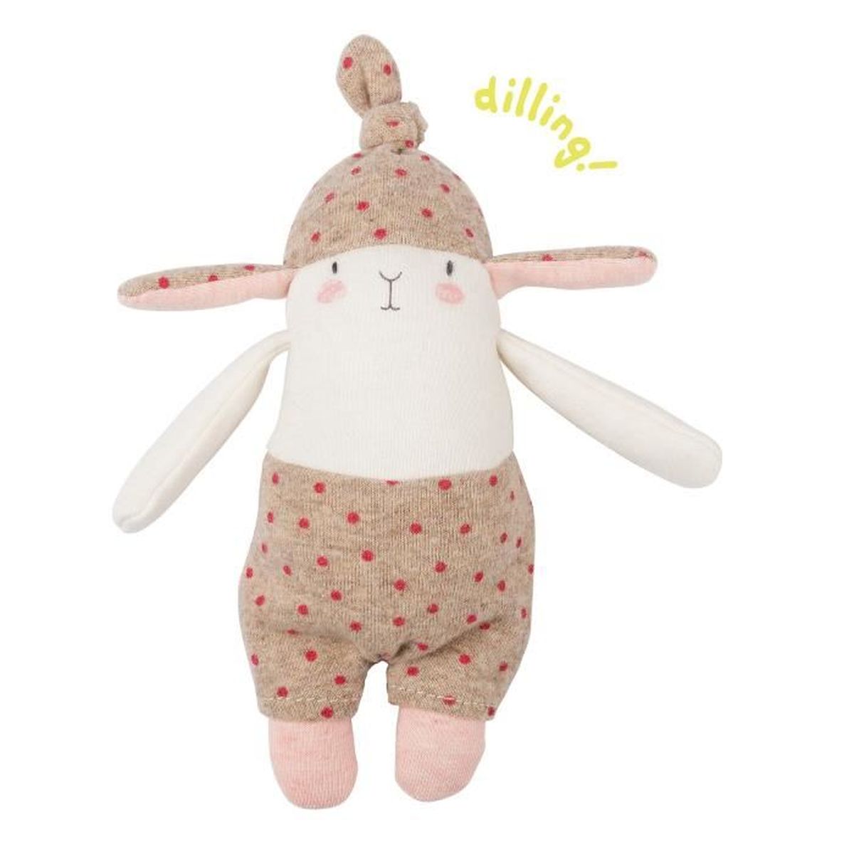 Moulin Roty Doudou Hochet Lapin Pois Les Petits Dodos 21 Cm Peluche Grelot Rose Bebe Fille Cdiscount Puericulture Eveil Bebe