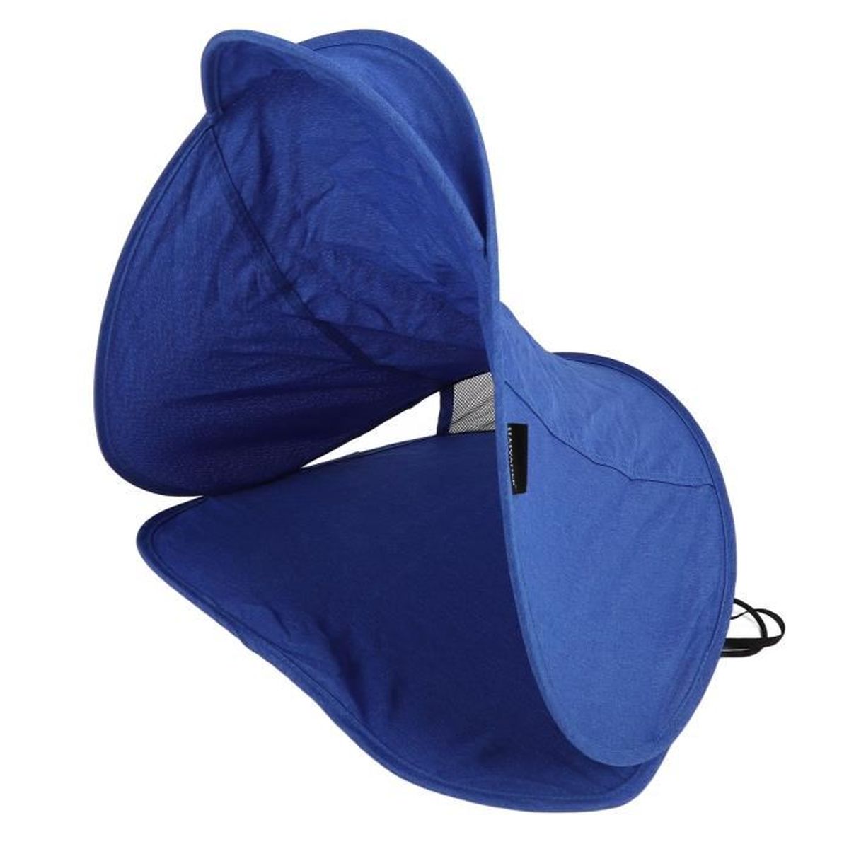 Parapluie Anti-Pluie Monté Sur La Tête Wifehelper - Chapeau Parapluie De Pêche 65cm Bleu Royal, Réglable