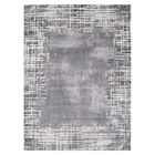 UN AMOUR DE TAPIS tapis salon 120x160 tissé gris clair rectangle motif géométrique LYN7 RAMAS